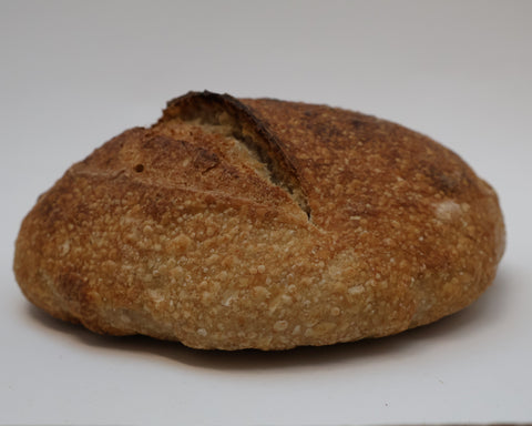 pão de farinha de espelta branca e integral, de produção biológica e fermentação natural